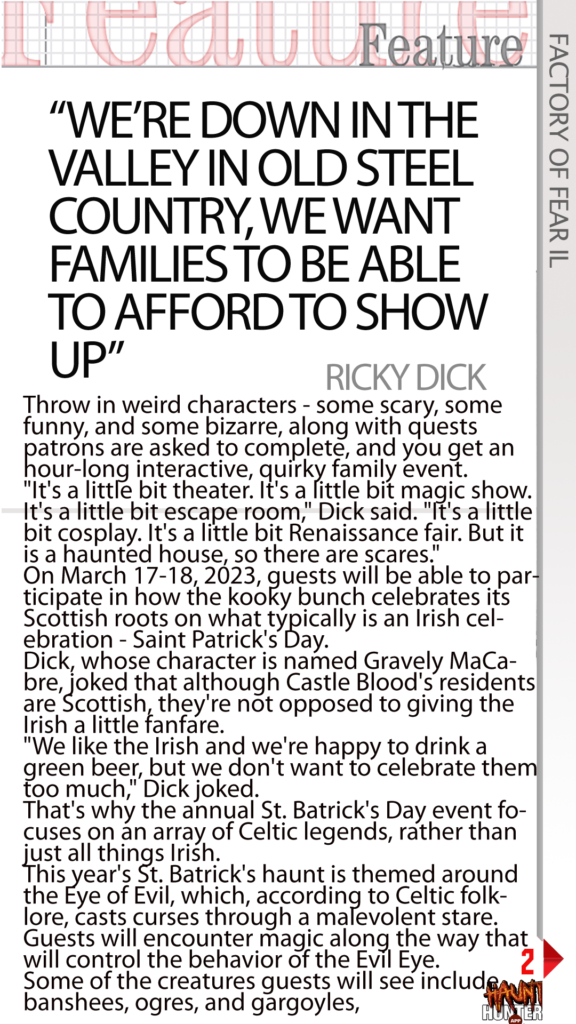 Castle Blood Haunt Hunters App